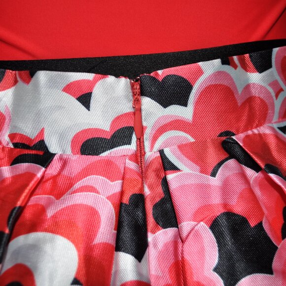 Skirt Fashion Pleated A-Line Female Print All-Match swing skirt Large - Picture 5 of 5
